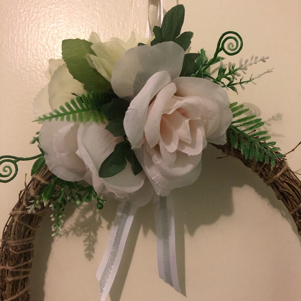 Handmade Spring Wreath - Picture 3 of 3